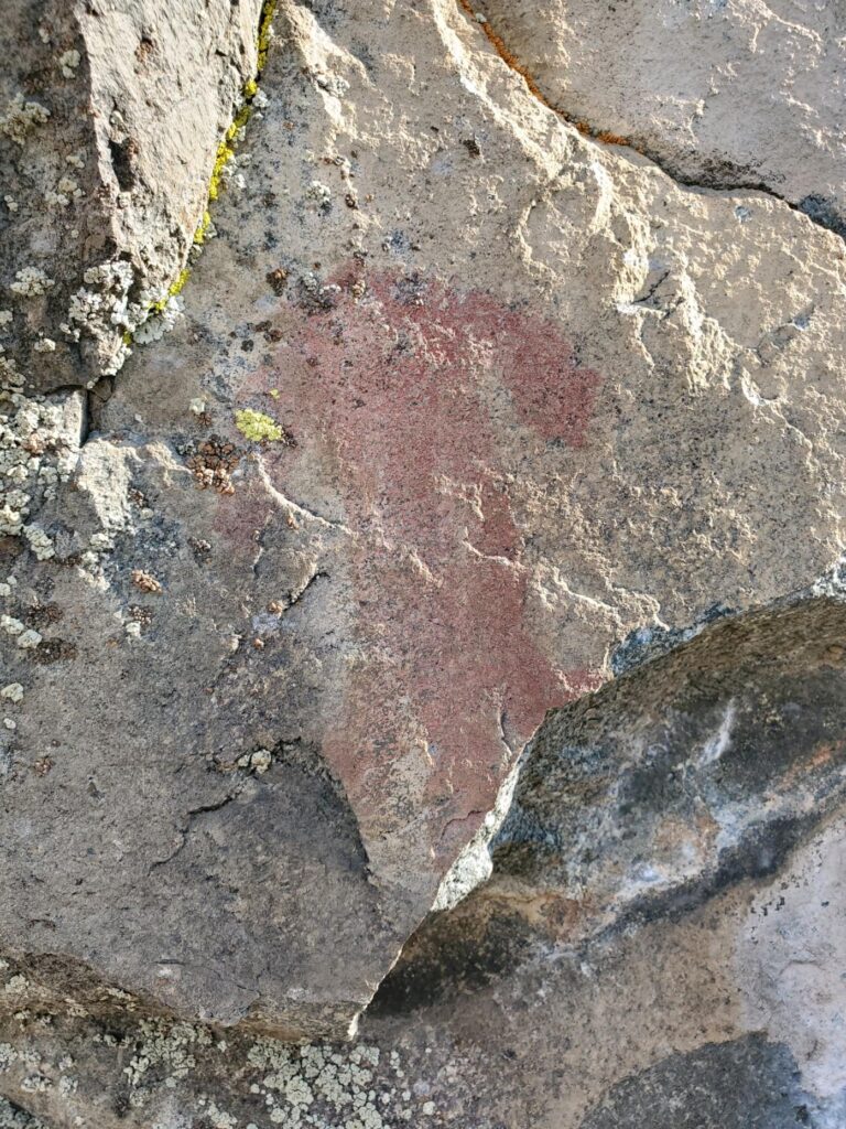 Unique Bigfoot finds - Hairy Man pictograph from Richland, OR